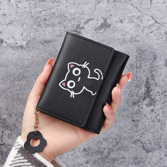 Wholesale Ancient Style Han Element Short Wallet in Pink PU - Multifunctional Card Holder Fashion Accessory