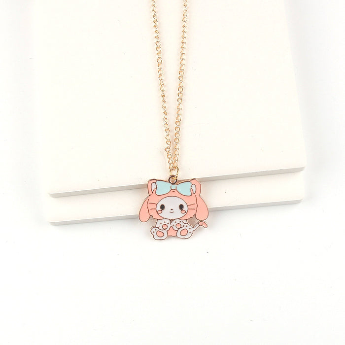 Wholesale Cartoon Alloy Pendant Necklace JDC-NE-FuYu012