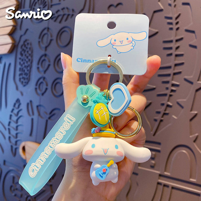 Wholesale Cartoon Doll Silicone Keychain (S) JDC-KC-BaiM079