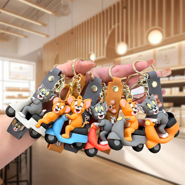 Wholesale PVC Cartoon Doll Keychain JDC-KC-BaoDou011