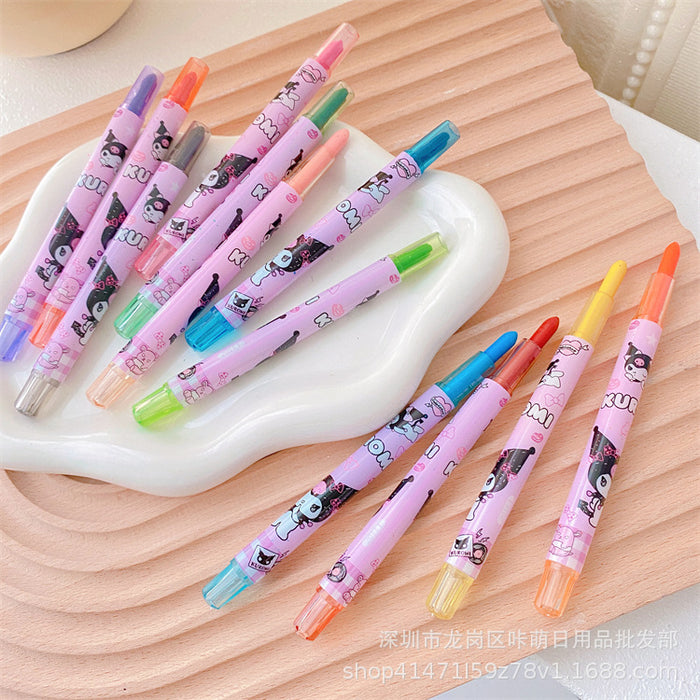 Wholesale Cartoon Printing Rotating Crayons JDC-CY-Kameng001