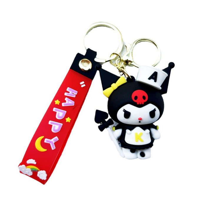 Wholesale PVC Cartoon Doll Keychain JDC-KC-WuYi195