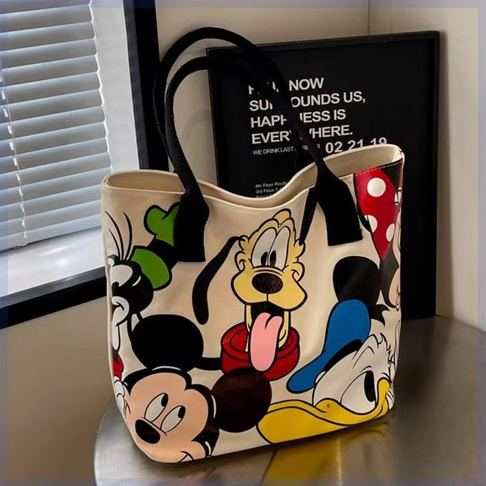 Wholesale Canvas bag capacity bag new commuting cartoon