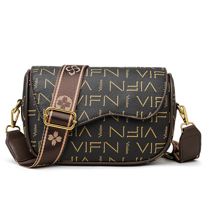 Wholesale Bags for Women New Style Bag Retro Printed Letters All-match Small Square Bag High-end Light Luxury Shoulder Messenger Bag JDC-SD-CB001