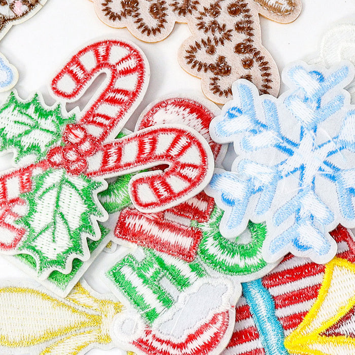 Wholesale Christmas Cloth Patch DIY Patches