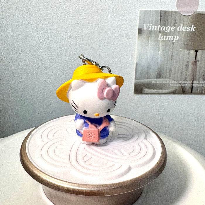 Wholesale Chef' s Hat Cat Keychain Charm