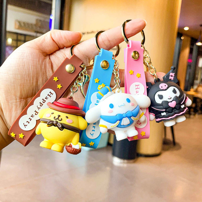 Wholesale PVC Cartoon Cute Keychain JDC-KC-LeZi026