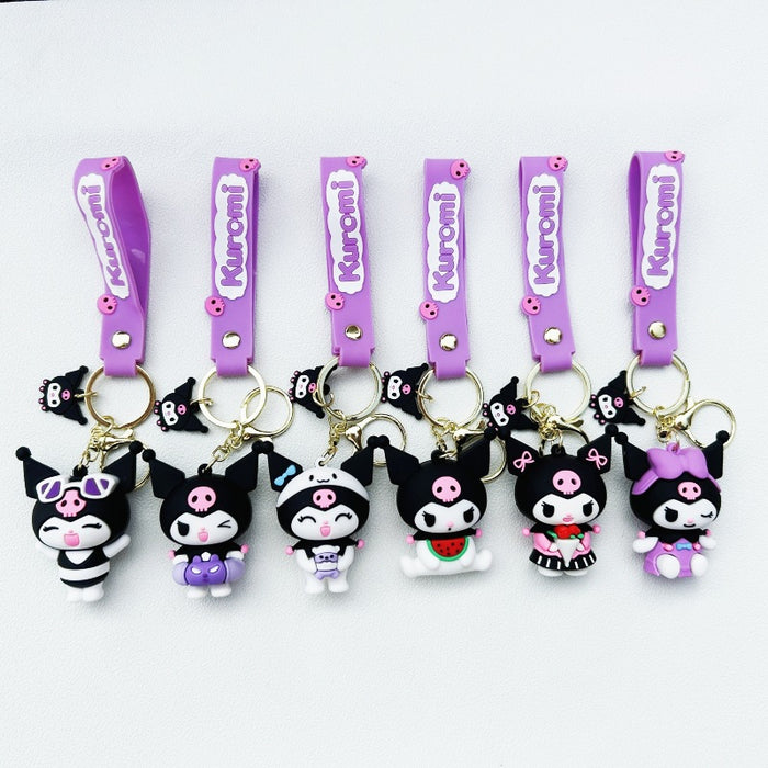 Wholesale PVC Cartoon Doll Keychain JDC-KC-WuYi027