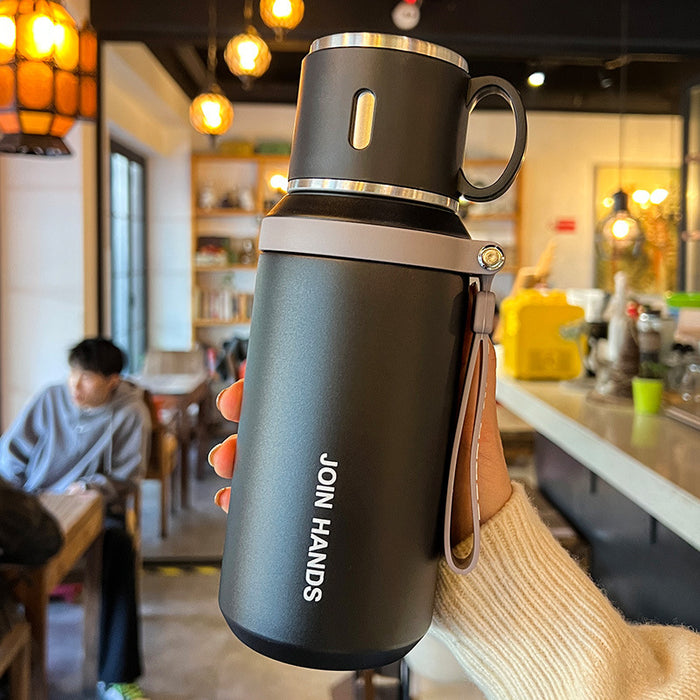 Wholesale Stainless Steel Tea and Water Separation Thermos Cup