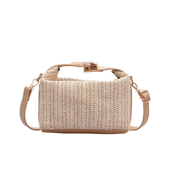 Wholesale Versatile crossbody bag, minimalist single shoulder woven handbag