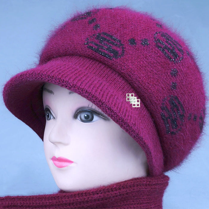 Wholesale Middle-aged and Elderly Wool Hats for Warm Knitting JDC-HT-PX009