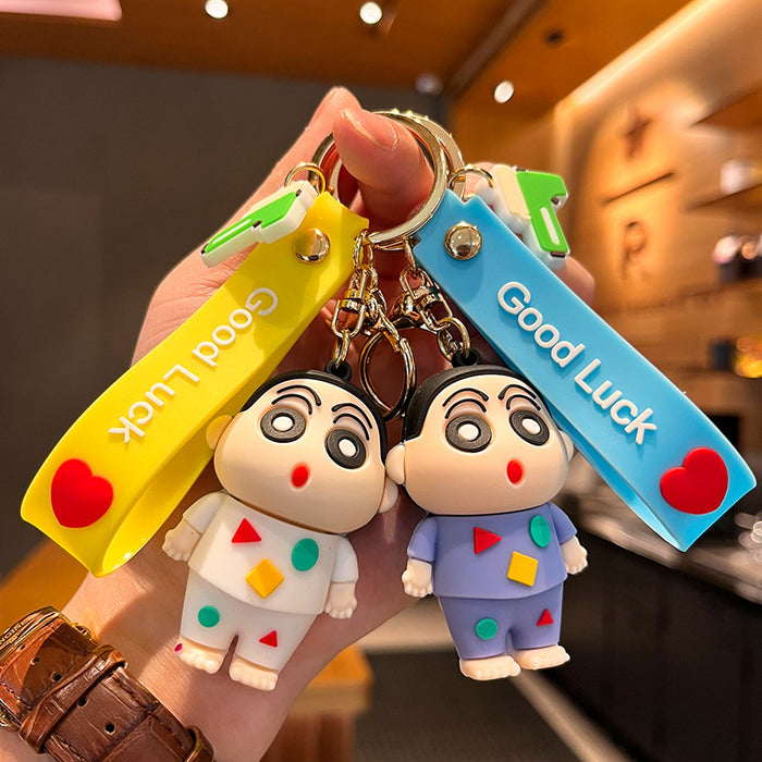 Wholesale Cartoon Silicone Doll Keychain JDC-KC-Tingm296