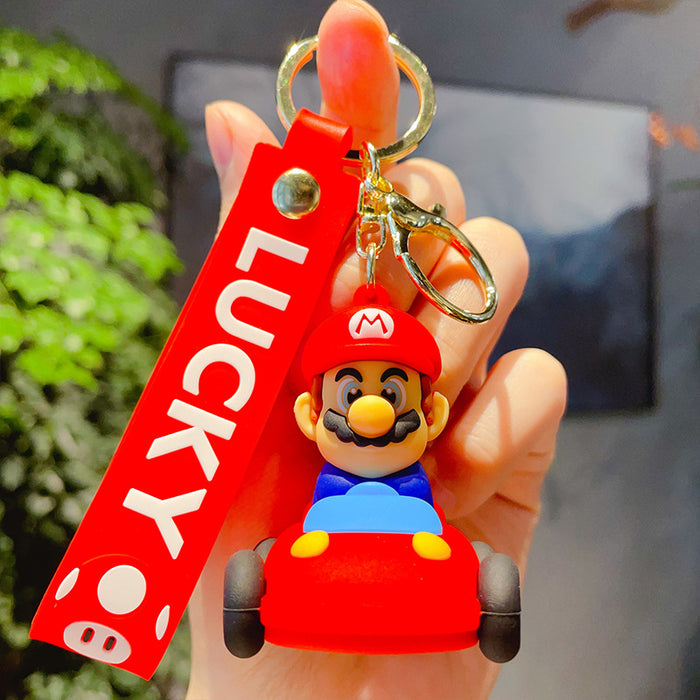 Wholesale PVC Cartoon Cute Car Keychain JDC-KC-ManM122