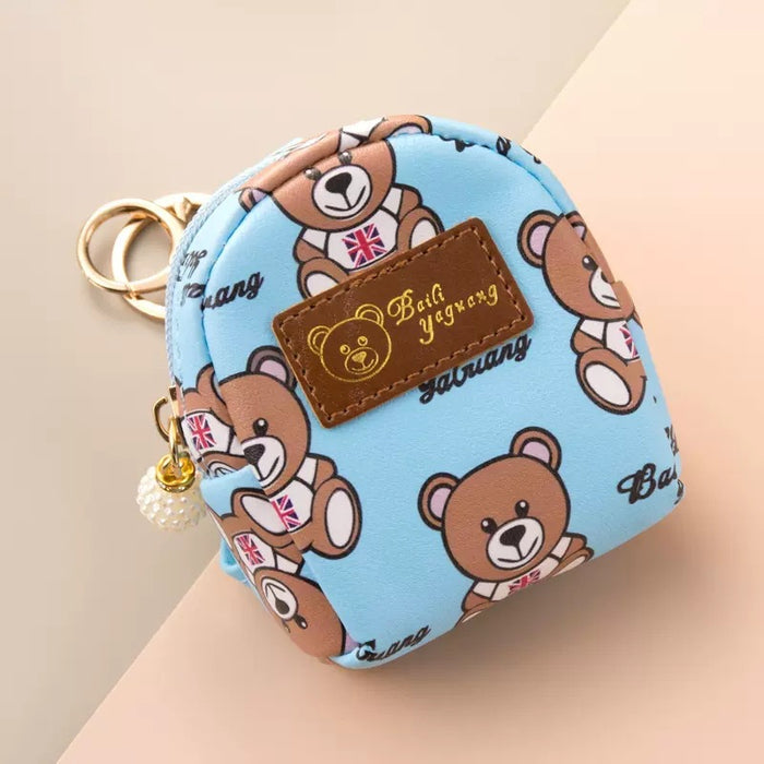 Wholesale PU Small School Bag Coin Purse JDC-WT-YouTu012