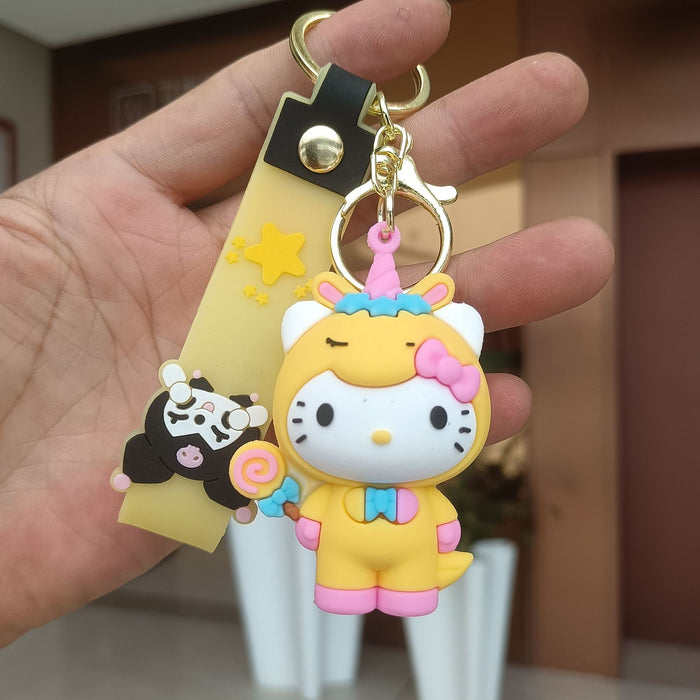 Wholesale PVC Cartoon Doll Keychain JDC-KC-KuangK021