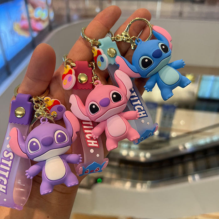 Wholesale Creative Soft Rubber Doll PVC Keychain (F) JDC-KC-XingS008