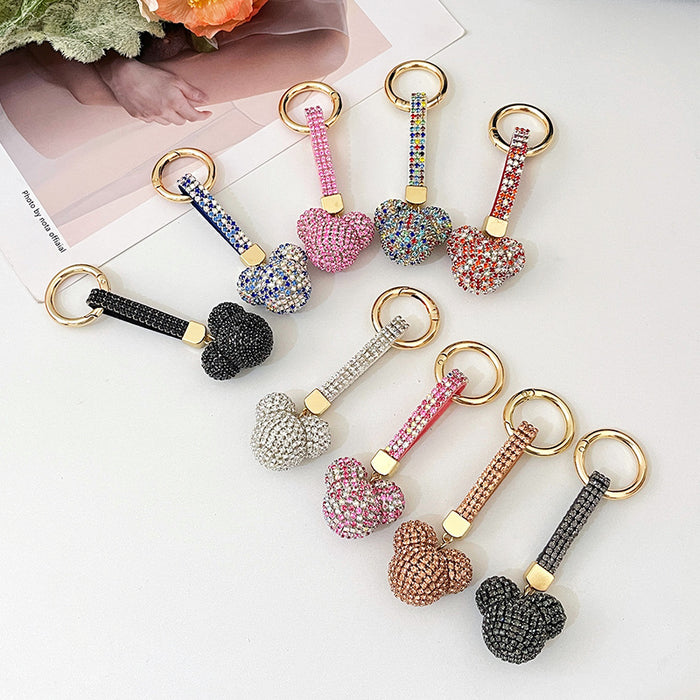 Wholesale Cartoon Diamond Alloy Keychain JDC-KC-CH119