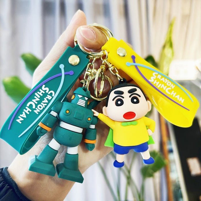 Wholesale PVC Cartoon Doll Keychain JDC-KC-WuYi207