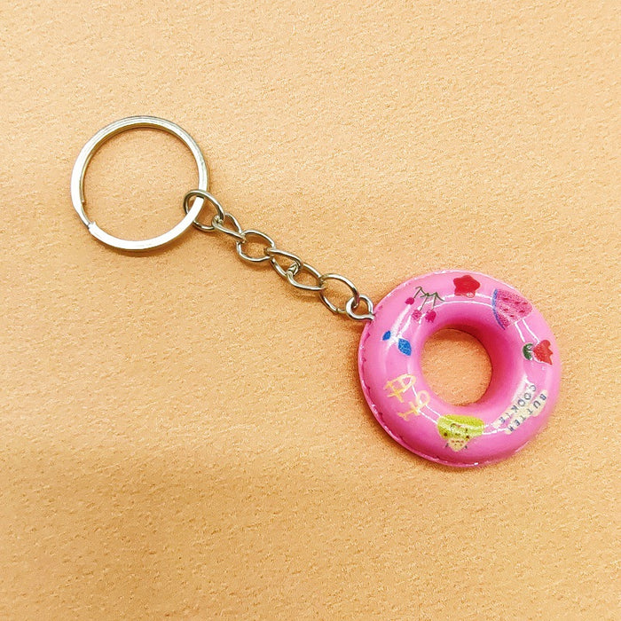 Wholesale Resin Swimming Ring Keychain JDC-KC-TYS010