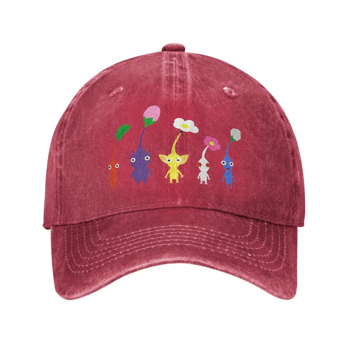 Wholesale Print Distressed Baseball Cap Adjustable Soft Dome Curved Brim Casual Summer Hat For Game Fans