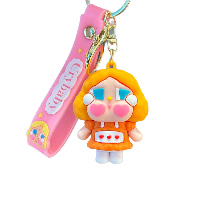 Wholesale Doll Cartoon Keychain Cute  School Bag Pendant