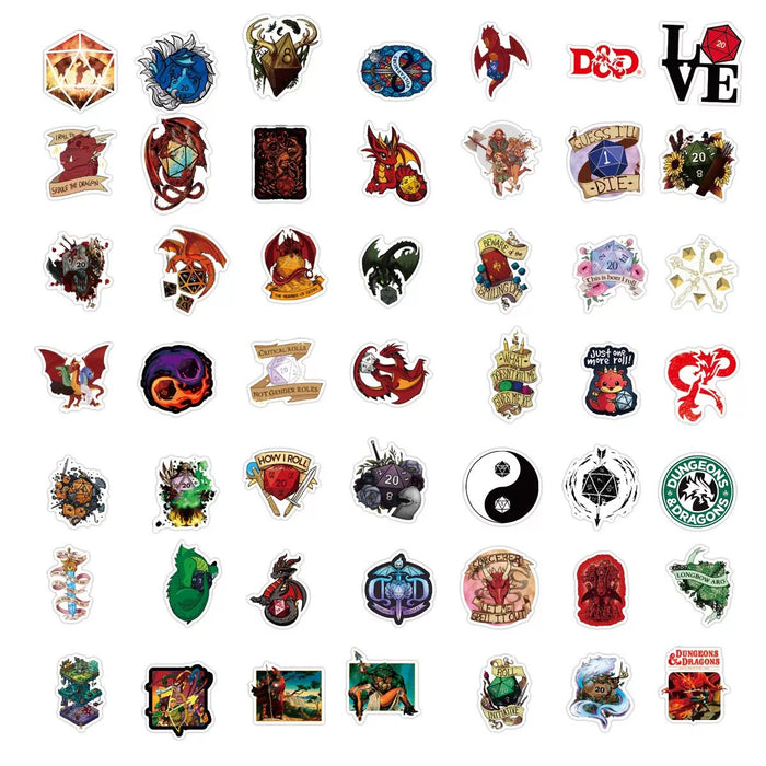 Wholesale 100 Pieces  Anime Game Decals Decorative Stickers