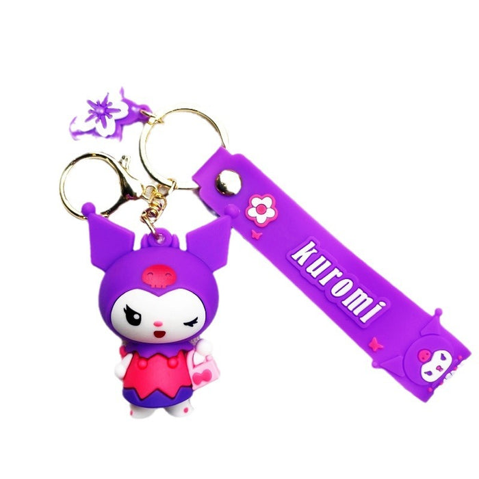 Wholesale PVC Cartoon Doll Keychain JDC-KC-WuYi181