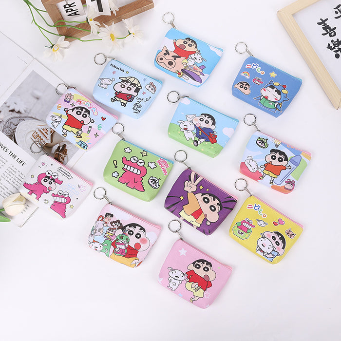 Wholesale 12pcs Cute Cartoon Creative PU Coin Purse JDC-WT-Kaixiao005