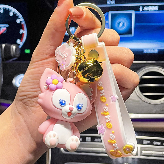 Wholesale Cartoon Doll Silicone Keychain JDC-KC-Benxin039