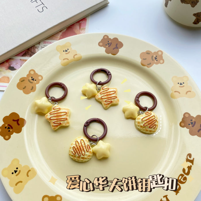 Wholesale Love keychain, student accessories, gift pendant, couple pendant