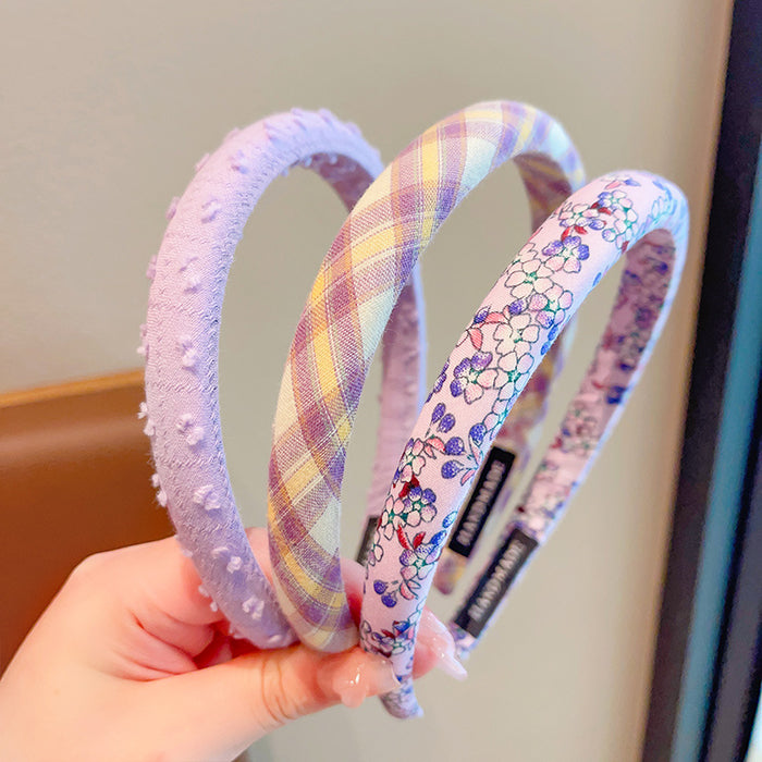 Wholesale Children' s headband girls non-slip baby hairpin headdress little girl rabbit ear bow headband