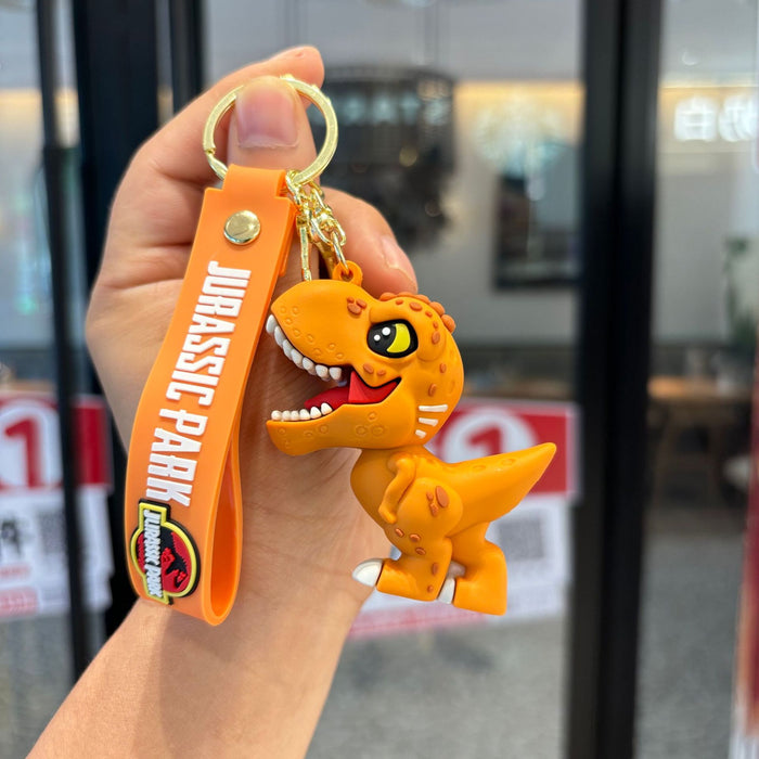 Wholesale Creative Dinosaur Figurine Keychain