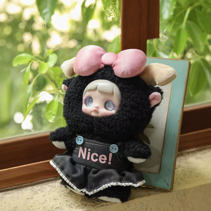 Wholesale Trendy Plush Bag Charm with Soft Clay Face Doll Cute Stress Relief Doll