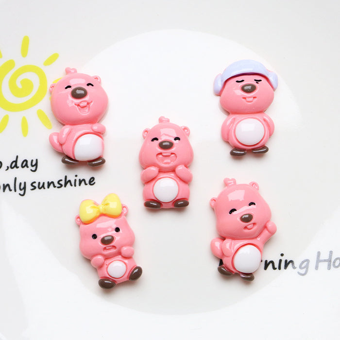 Wholesale 10PCS Cartoon 3D Doll Accessories DIY Resin Accessories JDC-FK-YaoL011