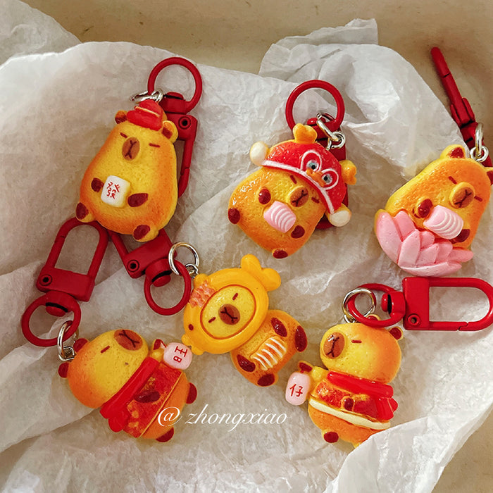 Wholesale Keychain pendant, cute cartoon backpack hanging accessory, accessory