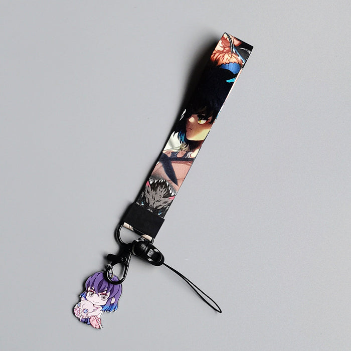 Wholesale Cartoon Lanyard Keychains Removable Wrist Strap