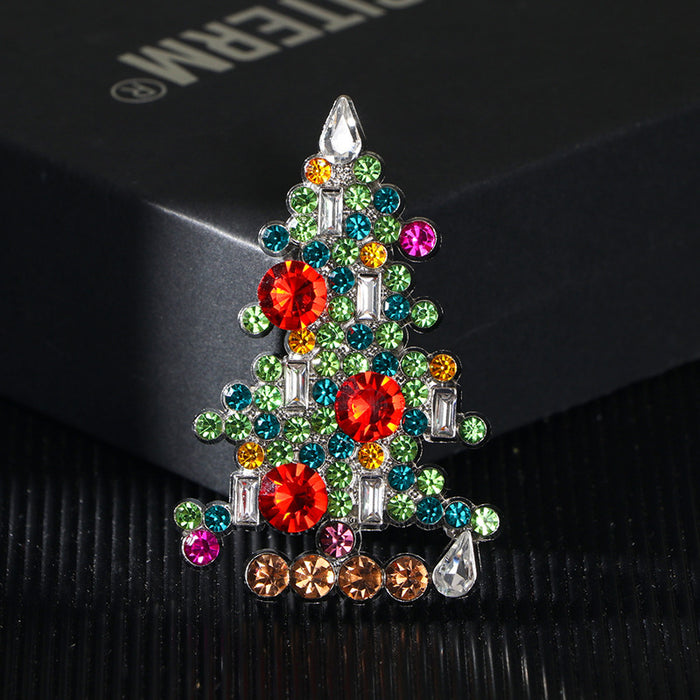 Wholesale Christmas tree corsage pin