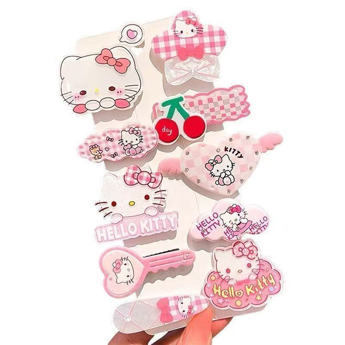 Wholesale Cute cartoon character hair clips for girls