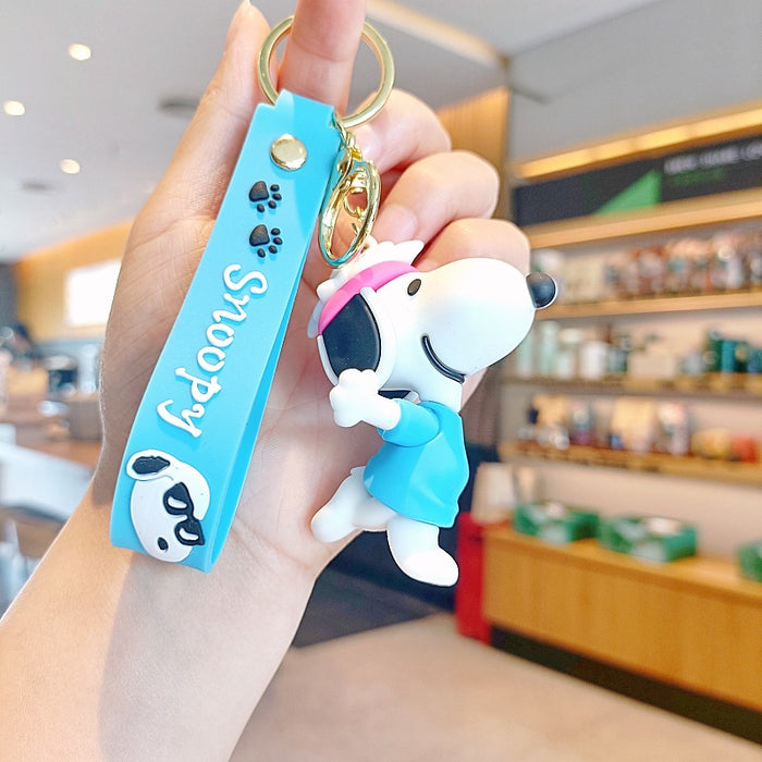 Wholesale Cartoon Doll Silicone Keychain JDC-KC-MingT275