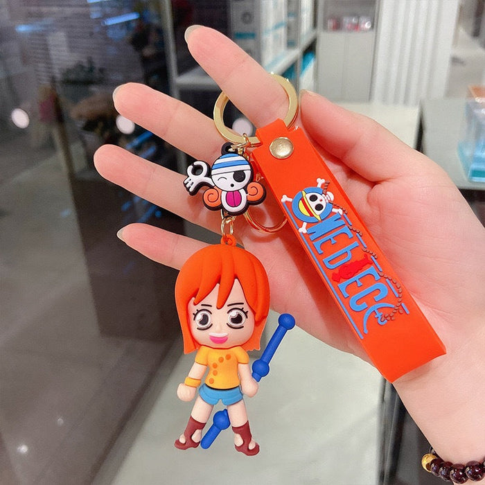 Wholesale Cartoon PVC Doll Keychain JDC-KC-JBao003