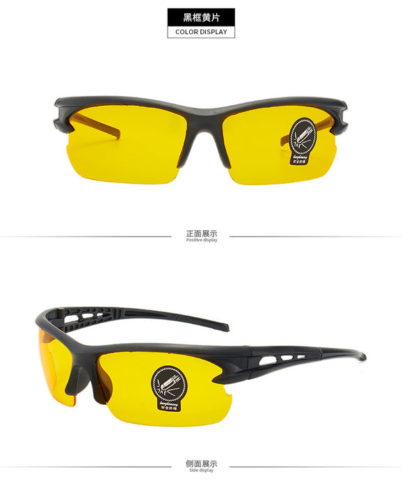 Wholesale Outdoor riding glasses battery car bicycle motorcycle sunglasses men's sunglasses