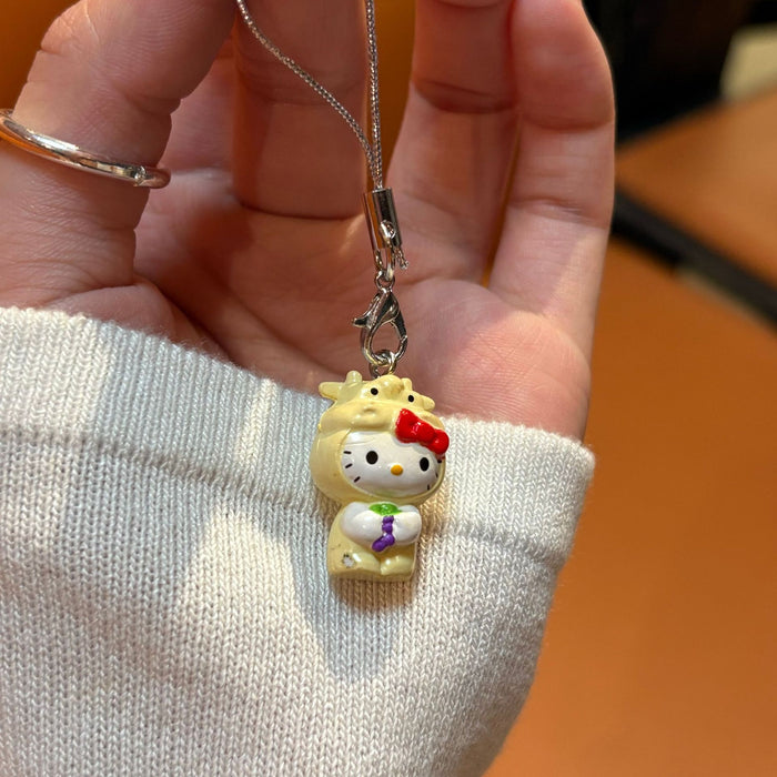 Wholesale Bouncing Horse Cat Keychain Charm