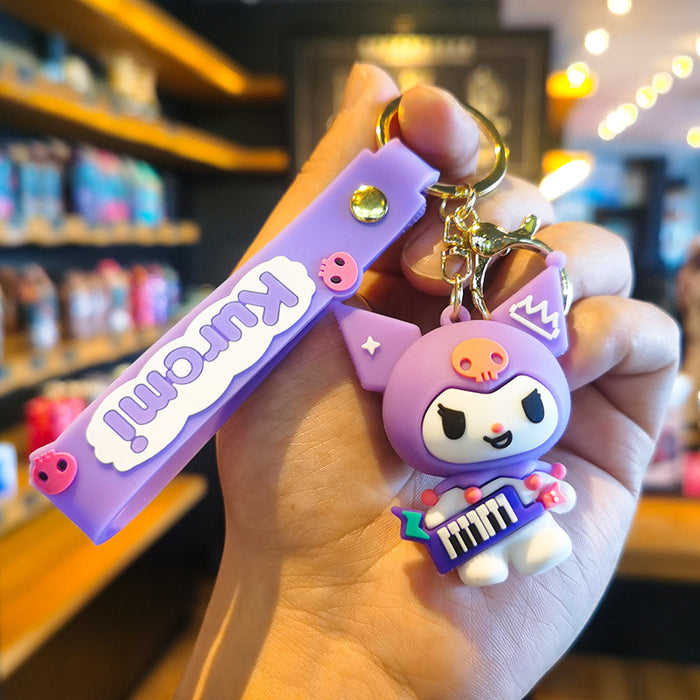 Wholesale Cute Music Car Pendant Cute Key Chain
