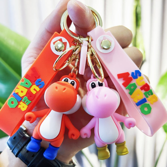 Wholesale PVC Cartoon Silicone Keychain JDC-KC-WuYi103