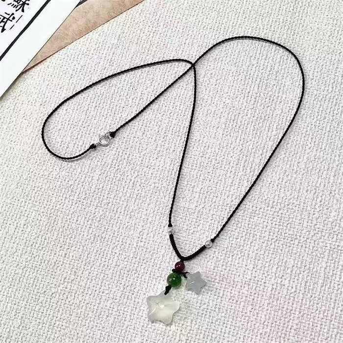 Wholesale Flowers, butterflies, stars, pendants, hanging ropes, hand woven necklaces, simple accessories