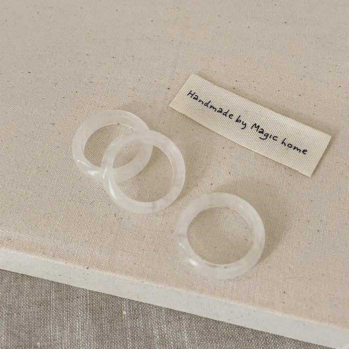 Wholesale Natural stone ring, niche personality, simple and versatile temperament, ring ring, ring