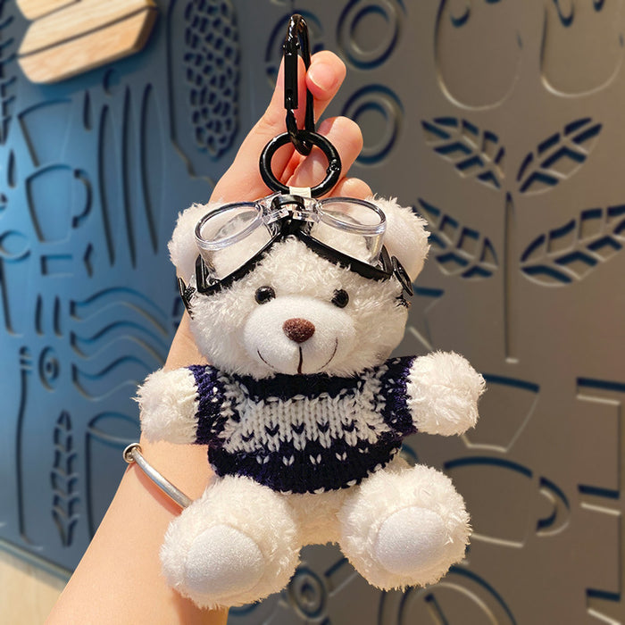 Wholesale Plush keychain school bag pendant