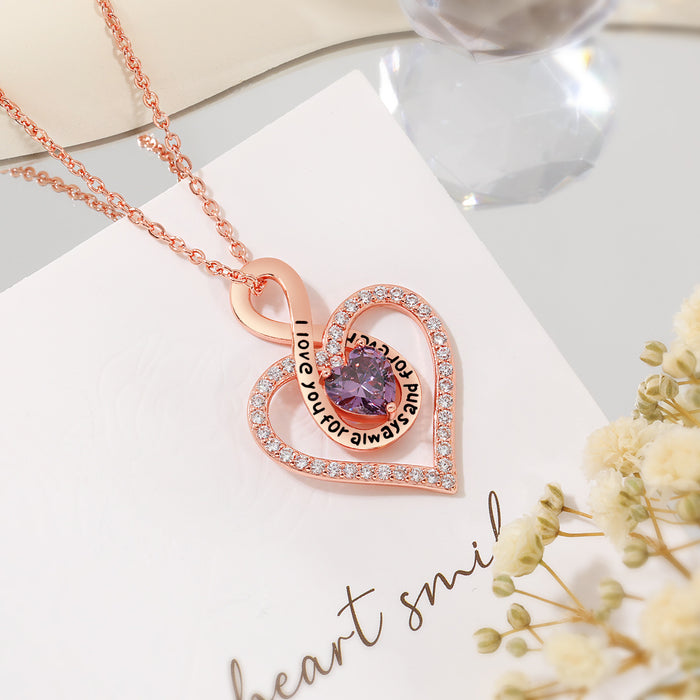 Wholesale Pendant Necklace Black Twelve Star Stone Love Necklace