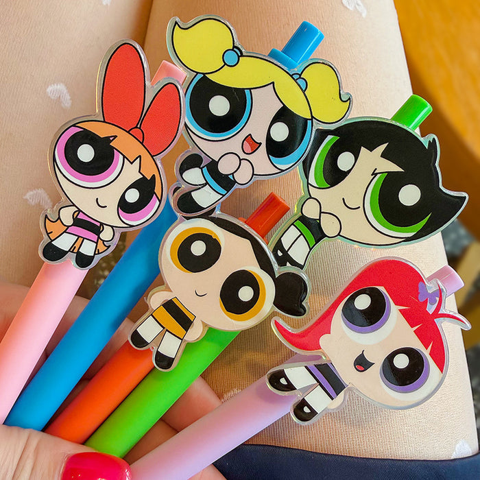 Wholesale Cute Cartoon Colored Ballpoint Pens