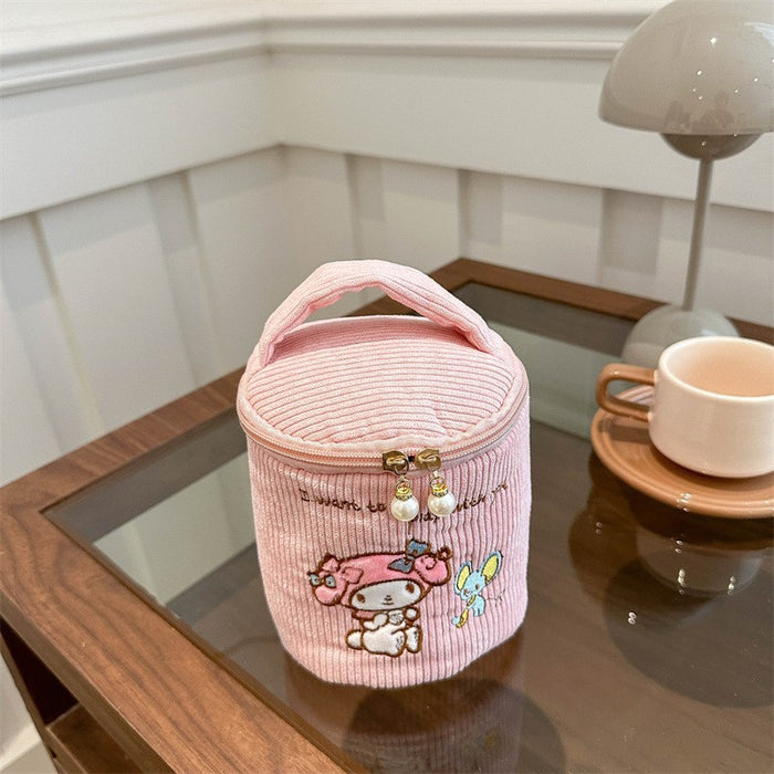 Wholesale Cute plush  bucket bag cartoon girl portable small bag